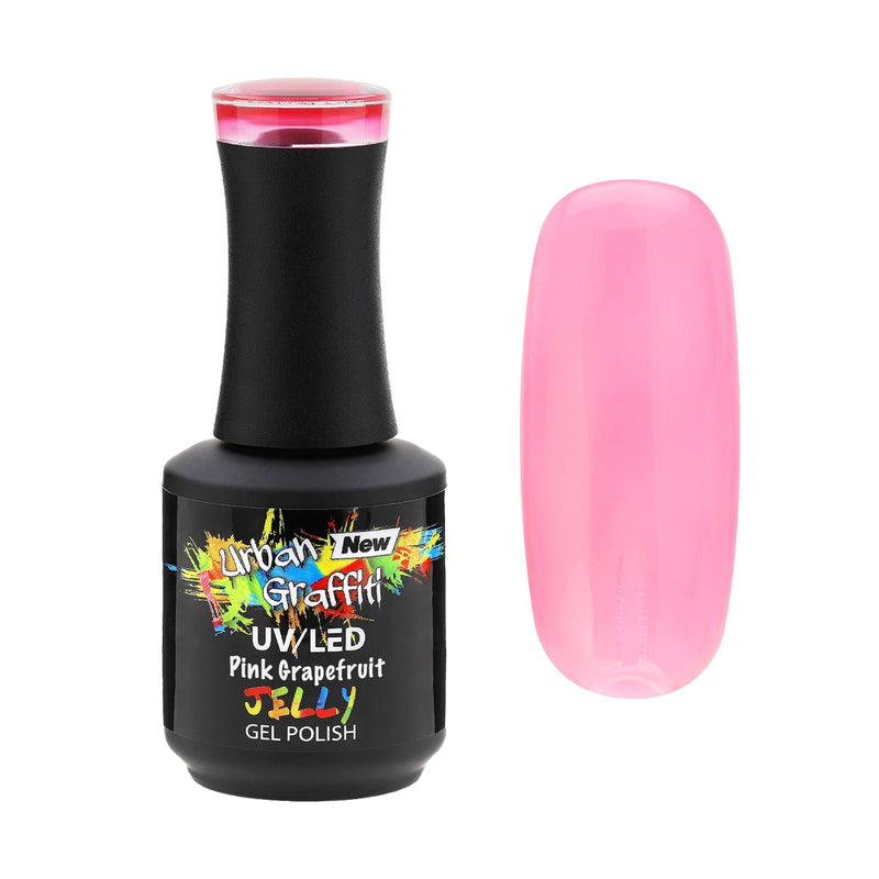 Pink Grapefruit - UGGP-JE002 Urban Graffiti Gel Βερνίκι 15ml