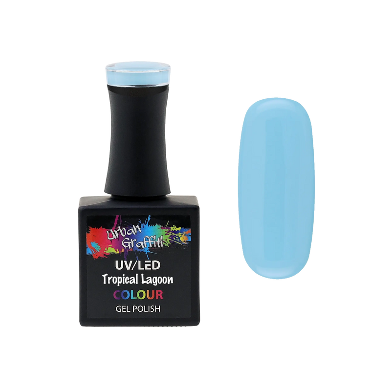 Tropical Lagoon - UGGP-A0434 Urban Graffiti Ημιμόνιμο Βερνίκι Gel 15ml