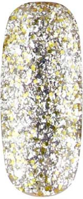 Star Dust - UGGP-A0906 Urban Graffiti Ασημί και Χρυσό Glitter Gel Βερνίκι 15ml
