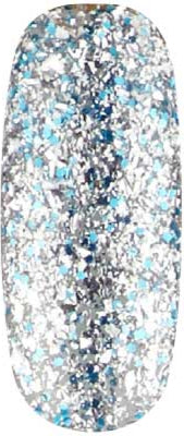 Cinders Slippers - UGGP-A0908 Urban Graffiti Ασημί και Μπλε Glitter Βερνίκι 15ml