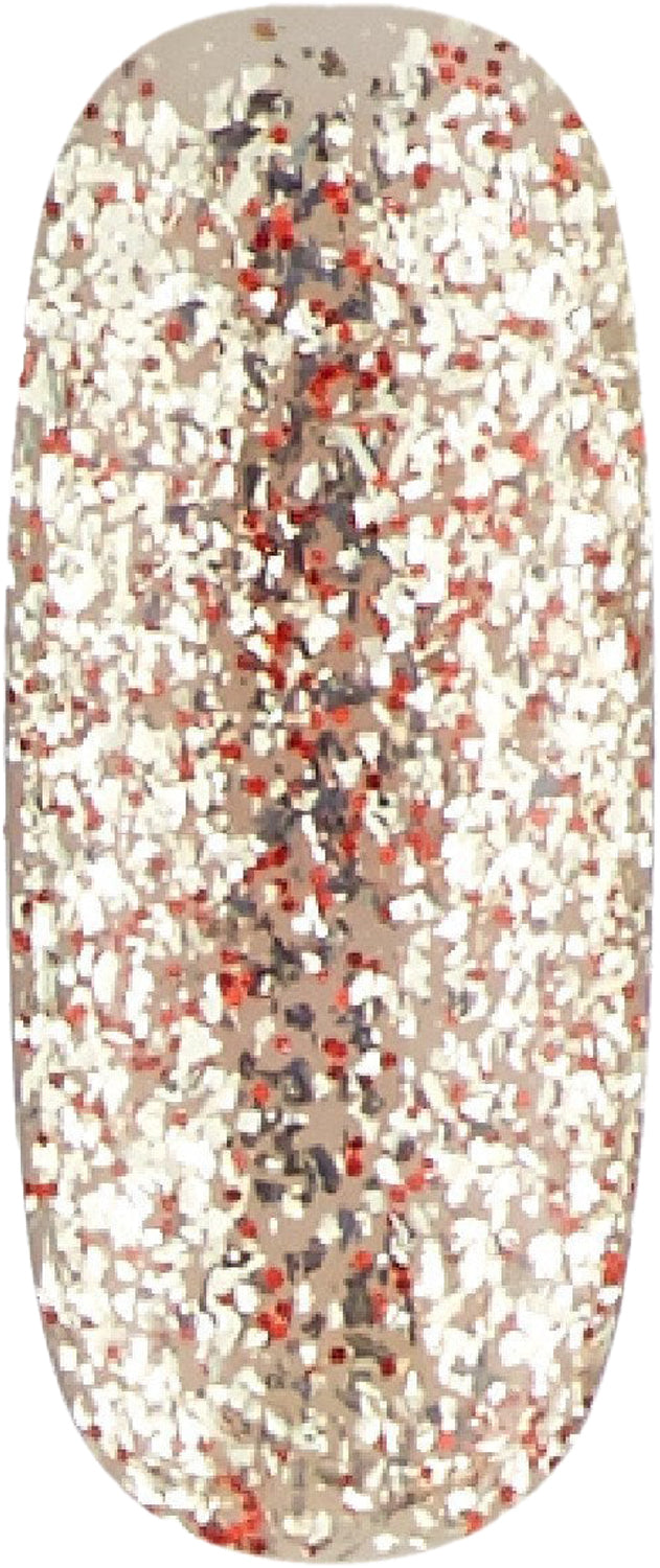 Tinsel Town - UGGP-A0913 Urban Graffiti Χρυσό και Κόκκινο Glitter Gel Βερνίκι Νυχιών 15ml