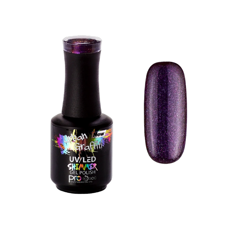 Amethyst Geode - UGGP-A0954 Urban Graffiti Ημιμόνιμο Βερνίκι Gel 15ml