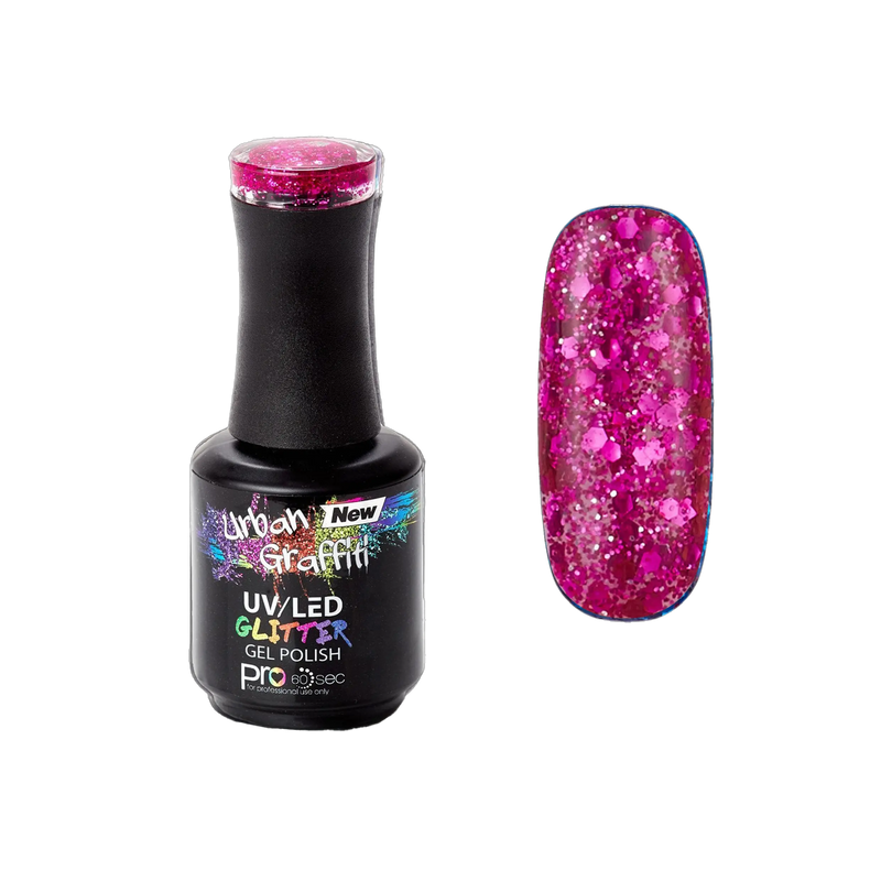Bermuda Rose - UGGP-XS008 Urban Graffiti βερνίκι gel 15ml