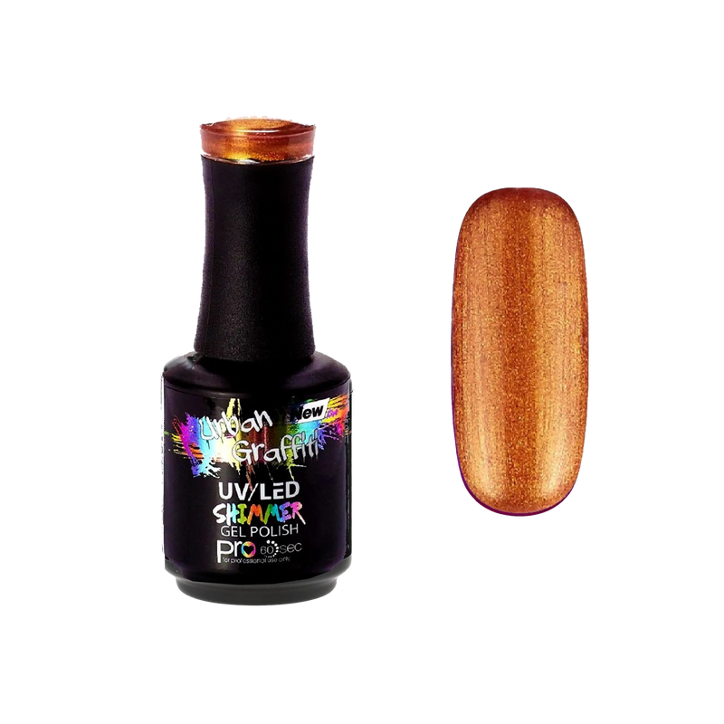 Burnt Umber - UGGP-A0224 Urban Graffiti ημιμόνιμο βερνίκι gel 15ml