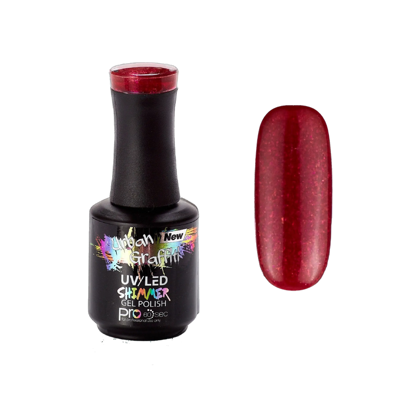 Forbidden Cherry - UGGP-A0372 Urban Graffiti τζελ βερνίκι 15ml