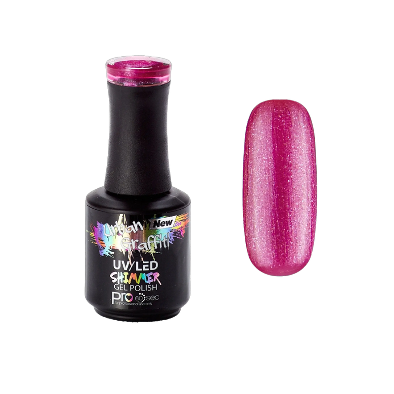 Pretty in Pink - UGGP-A0813 Urban Graffiti βερνίκι νυχιών σε τζελ 15ml